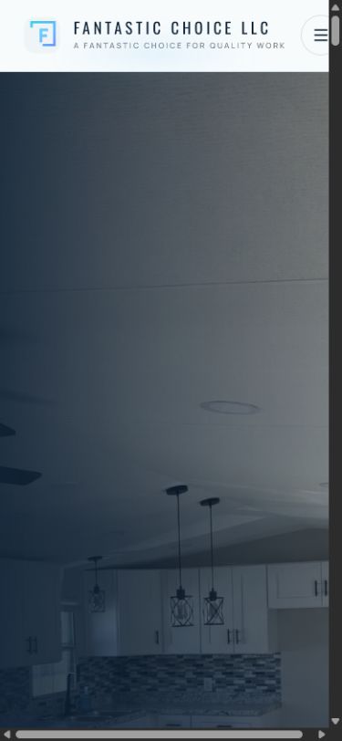 Fantastic Choice LLC mobile website screenshot